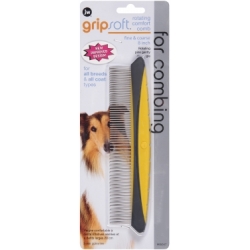 Gripsoft Rotating Comfort Comb Fine And Coarse 20Cm JW